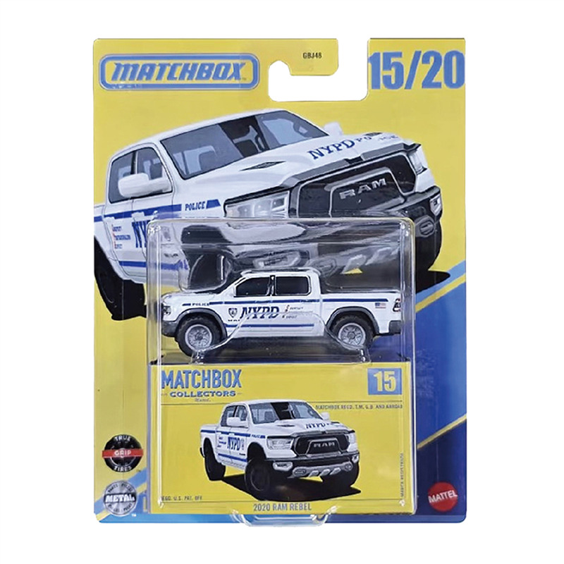 Die Cast Car 1 64 - Mattel – boîte d'allumettes originale 1/64