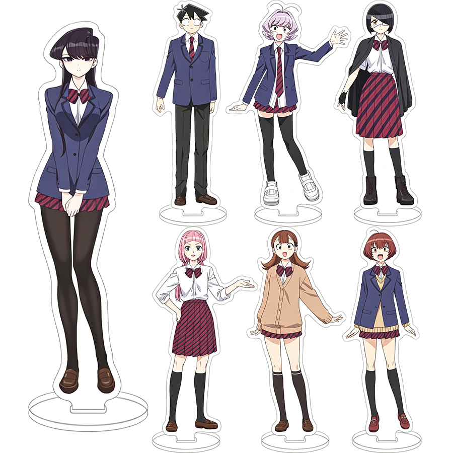 Figma Stand Set - Figurine Anime Komi Can't Communicate de
