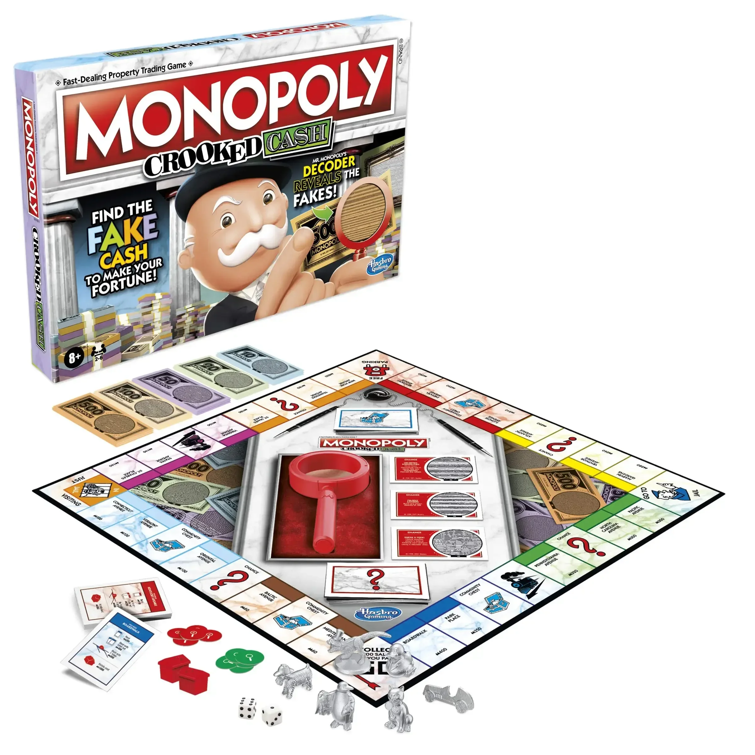 Hasbro Game Monopoly - Jeu de société Hasbro Monopoly Crooked