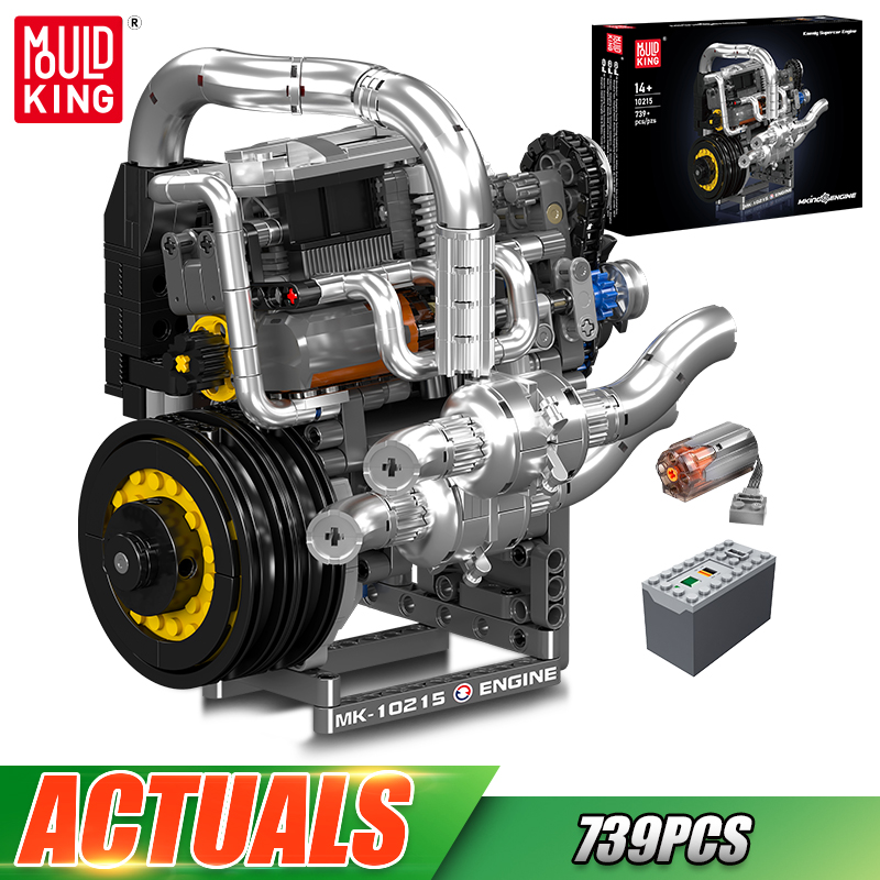 Lego Set Technic - Mould King 10215 Le moteur de