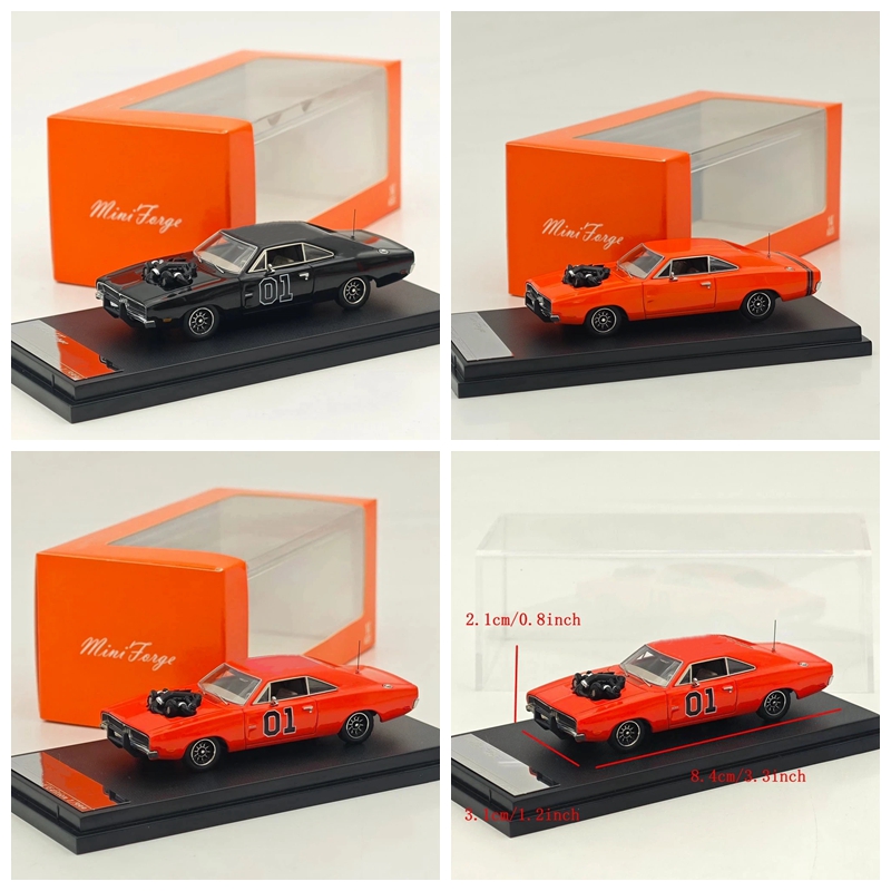 Die Cast Car 1 64 - Mini Forge 1:64 pour Charger 1969