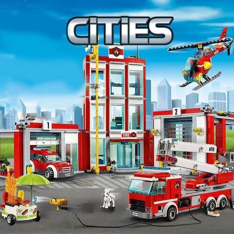 Ville pompier hélicoptère cami - Lego Set Technic avis et prix