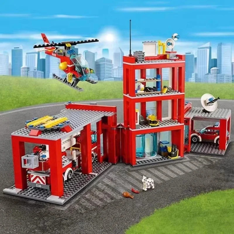 Ville pompier hélicoptère cami - Lego Set Technic avis et prix