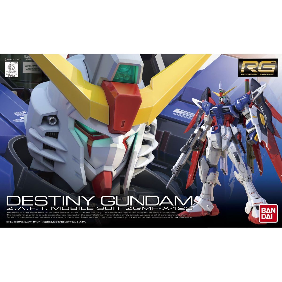 Bandai Original Rg 11 1/144 Gu - Bandai Model Gundam Rg avis et prix