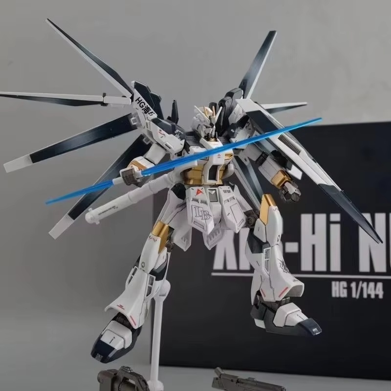 Hi-ν Hi Nu GPB Color HG 1/144, - Bandai Model Gundam Hg avis et prix