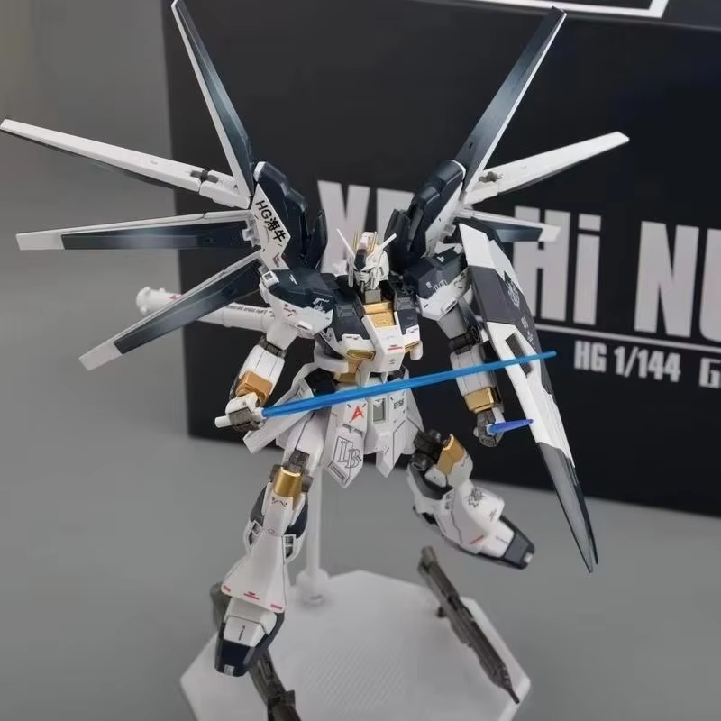 Hi-ν Hi Nu GPB Color HG 1/144, - Bandai Model Gundam Hg avis et prix