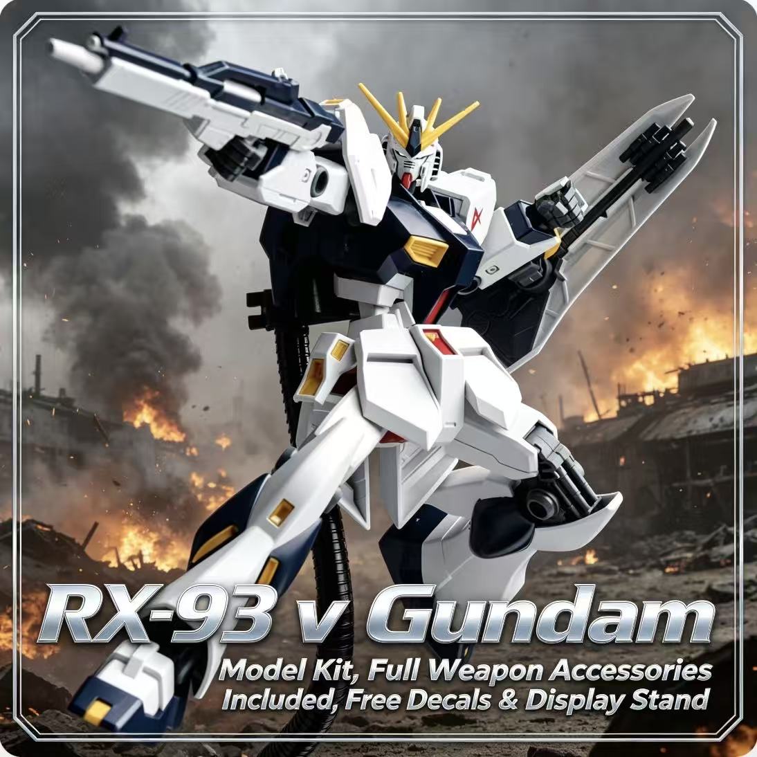 Kit de Modélisme Gundam RX-93  - Bandai Model Gundam Hg avis et prix